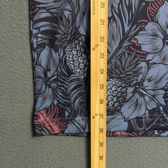 Waggle Polo Shirt Men's L Multicolor Pineapple Floral Performance Stretch Golf - Picture 6 of 8